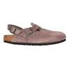 Birkenstock Tokyo Faded Purple Suede Sandal In Lilla