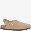 Birkenstock Nubuk Leather Tokio Clog Shoes