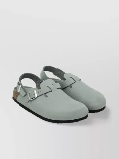 Birkenstock Tokyo Slipper With Cork Sole And Open Back