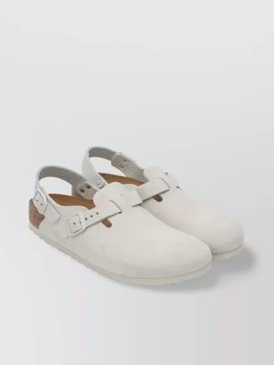Birkenstock Tokyo Suede Loafers Buckle Detail