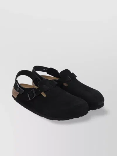 Birkenstock Tokyo Suede Loafers Slingback Rubber Sole