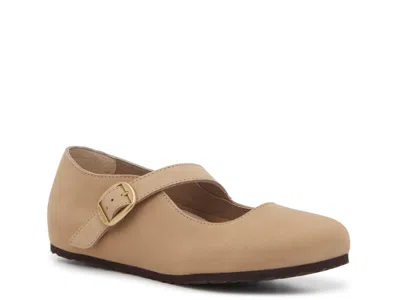Birkenstock Tracy Buckle-strap Ballet Flats In Animal Print