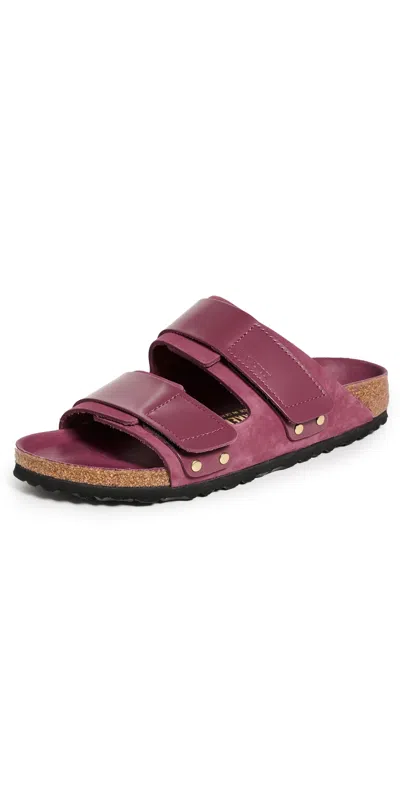 Birkenstock Uji High Shine Sandals Berry Crush In Multi