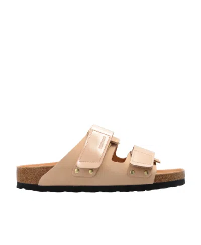 BIRKENSTOCK BIRKENSTOCK UJI DOUBLE-STRAP SLIP-ON SANDALS