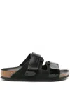 Birkenstock Uji Slippers In Schwarz
