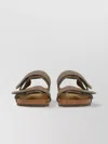 Birkenstock "uji" Narrow Fit Textured Sole Sandals In Neutral