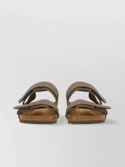 Birkenstock "uji" Narrow Fit Textured Sole Sandals In Neutral