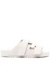 Birkenstock X Tekla Uji Suede Sandals In Multicolor