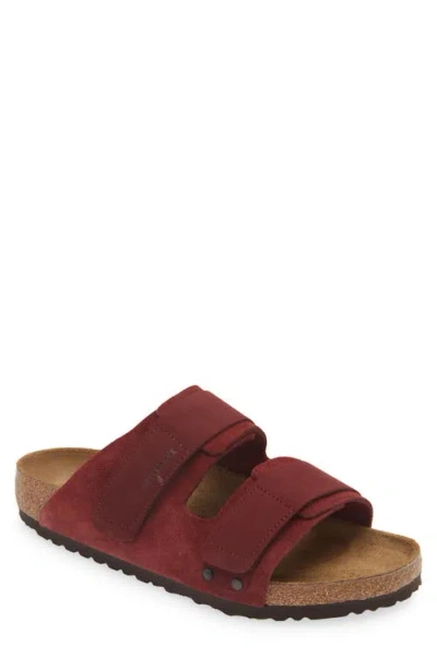 Birkenstock Uji Slide Sandal In Zinfandel