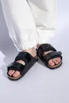 Birkenstock ‘uji' Slides In Black