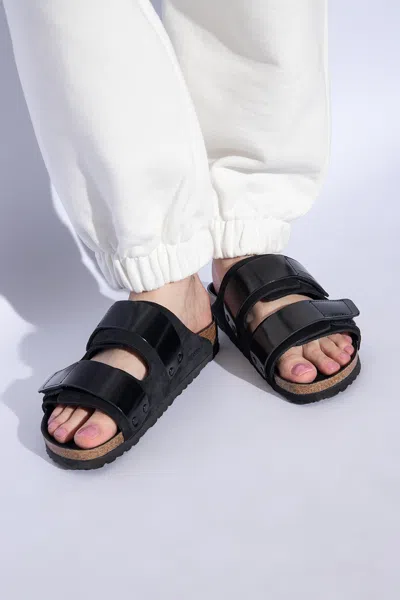 Birkenstock ‘uji' Slides In Black
