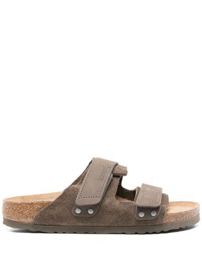 Birkenstock Uji Slides In Gray