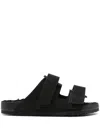 Birkenstock Uji Vl Cazador Shearling Slate Shoes In Slate