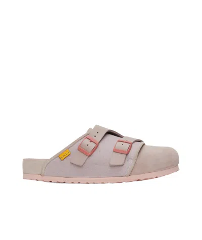 Birkenstock Union Bimshire Clogs In Nude