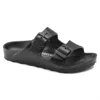 Birkenstock Arizona Exquisite Unisex Leather Sandals In Black