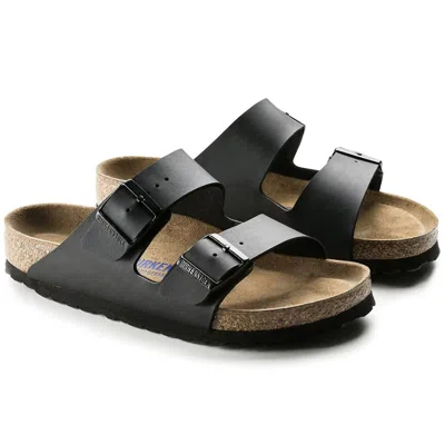 Birkenstock Unisex Arizona Soft Footbed Sandal In Black Birko-flor In Multi