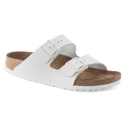Birkenstock Unisex Arizona Soft Footbed Sandals In White