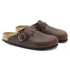 Birkenstock Unisex Boston Clog In Habana Leather In Multi