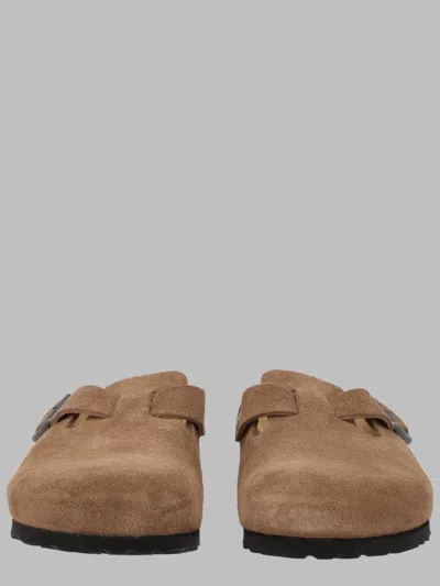 Birkenstock Unisex Classic Footbed Sandals With Adjustable Straps In Purple