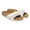 Birkenstock Unisex Oita Modern Suede Sandal In Antique White
