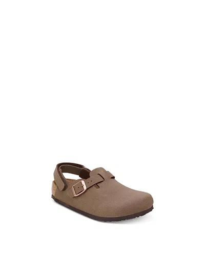 BIRKENSTOCK UNISEX TOKIO KID BIRKIBUC CLOGS - TODDLER, LITTLE KID