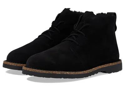 Birkenstock Uppsala Mid Lace-up Shearling - Suede Women's Boots Black: Eu 41 (us Women's 10-10.5) Regular