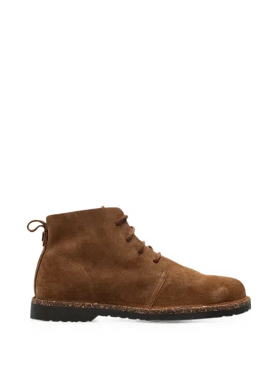 Birkenstock Uppsala Mid Suede Boots In Animal Print