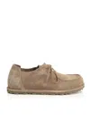 Birkenstock Utti Lace Moccasin In Brown
