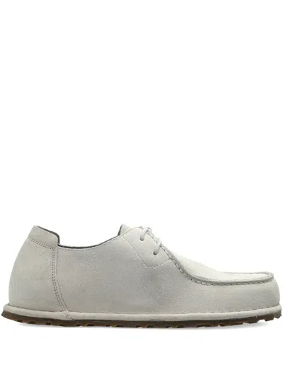 Birkenstock Utti Lace-up Derby Shoes In Gray