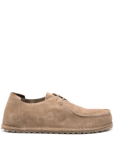 BIRKENSTOCK UTTI SUEDE DERBY SHOES