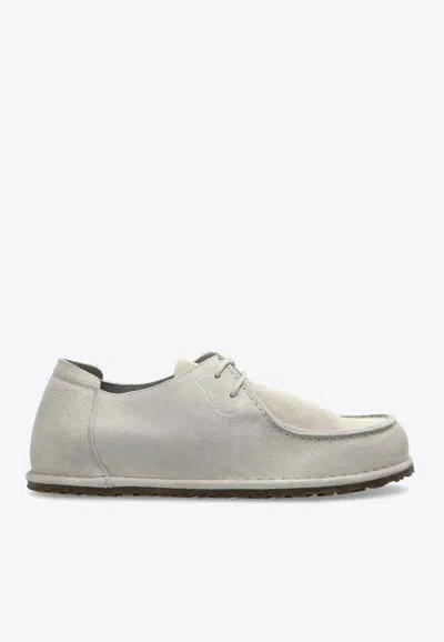 BIRKENSTOCK UTTI SUEDE LACED SHOES