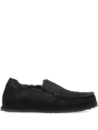 Birkenstock Utti Suede Loafer In Black