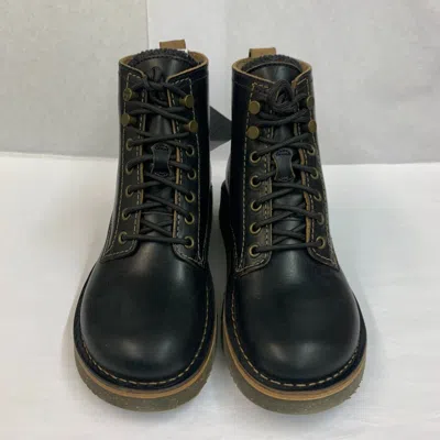 Pre-owned Birkenstock W/ Box Birmingham Lace Mid Black Oiled Leather Nar Select Size
