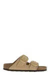 Birkenstock Beige Narrow Arizona Big Buckle Sandals In Beige