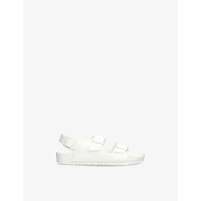 Birkenstock Kids' Milano Slingback-strap Sandal In White