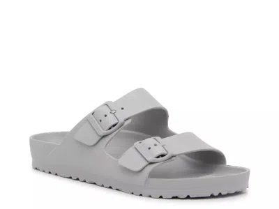 Birkenstock Wide Width Arizona Essentials Eva Slide Sandal In Gray