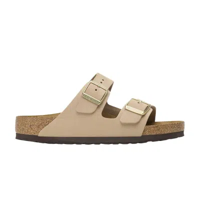 Pre-owned Birkenstock Wmns Arizona Soft Footbed Sandal 'sandcastle' | Tan | Women's Size 40