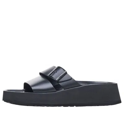 Birkenstock Almina Leather Sandal In Black