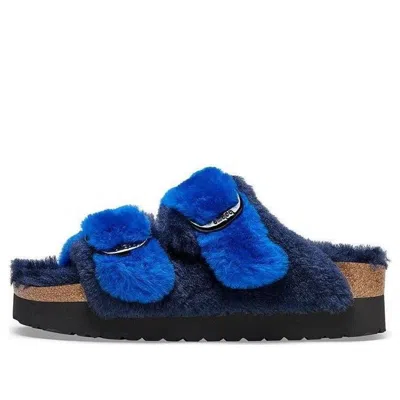 Birkenstock (wmns)  Arizona Big Buckle Pap Fur Narrow Fit 'ultra Blue/midnight'