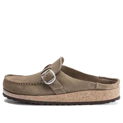 Birkenstock (wmns)  Buckley Suede Leather 'gray Taupe' In Brown