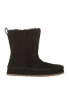 Birkenstock Woman Ankle Boots Black Size 9 Soft Leather In Black
