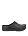 Birkenstock Womens Slip Resistant Casual Clogs In Black