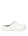 Birkenstock Woman Mules & Clogs White Size 6 Rubber