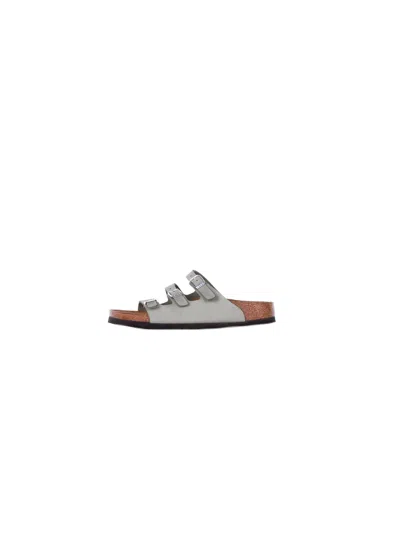 Birkenstock Woman Sandals 1030319 Sage Florida Soft Sage In Gray