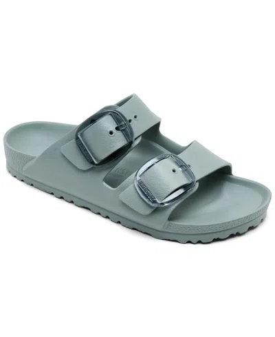 Birkenstock Women's Arizona Big Buckle Eva Sandals From Finish Line In Green
