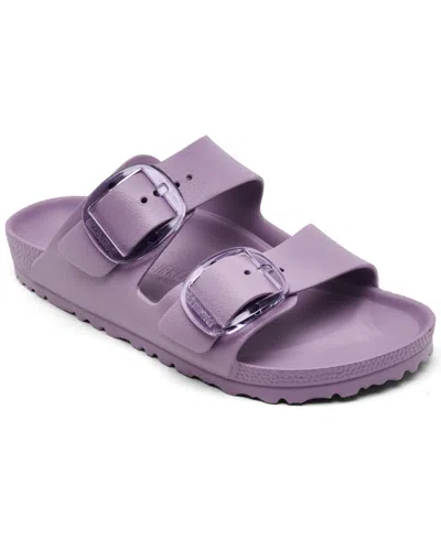 Birkenstock Women's Arizona Big Buckle Eva Sandals From Finish Line In Purple