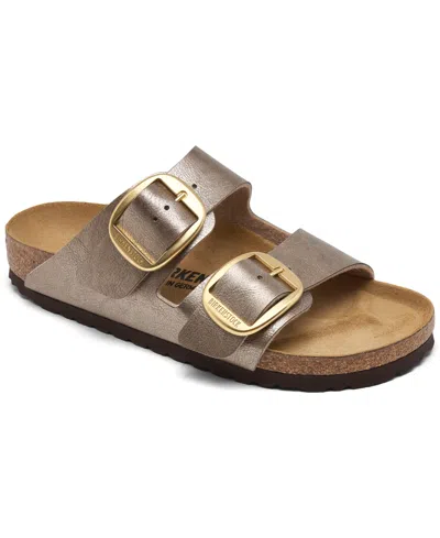 Birkenstock Women's Arizona Big Buckle Oiled Leather Sandals From Finish Line In Brown