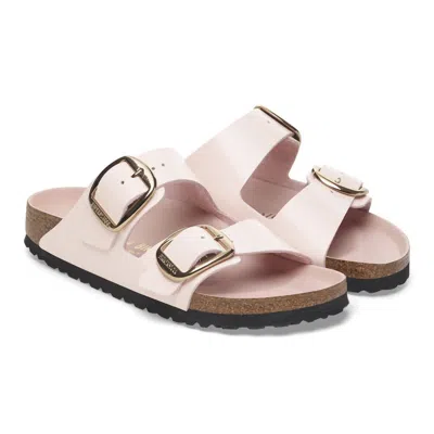 Birkenstock Women's Arizona Big Buckle Sandal In High Shine Light Rose In Multi