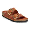 Birkenstock Arizona Big Buckle Slide Sandal In Yellow