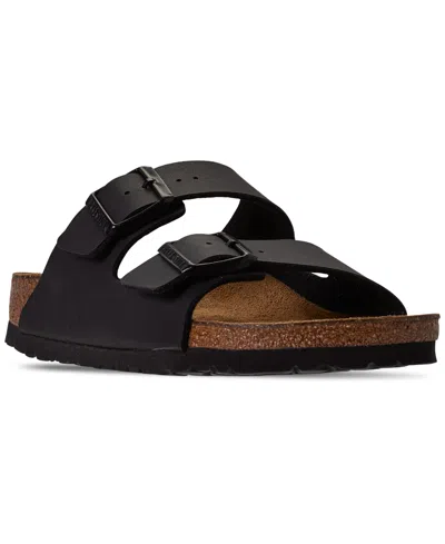 Birkenstock Women's Arizona Birko-flor Casual Sandals From Finish Line In Black